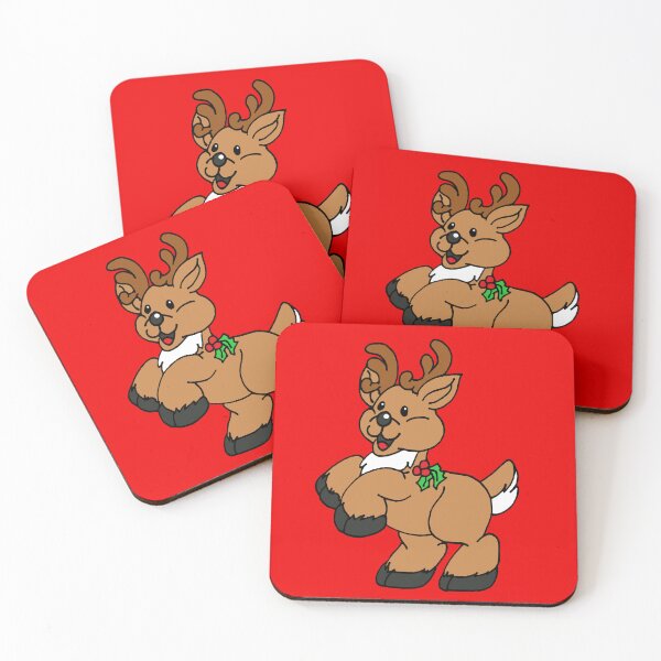 Item preview, Prancing Mistletoe Reindeer  designed and sold by Mousepelt.