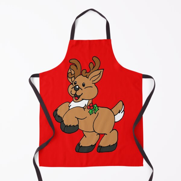 Item preview, Prancing Mistletoe Reindeer designed and sold by Mousepelt.