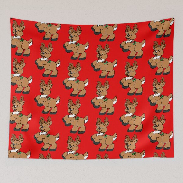 Item preview, Prancing Mistletoe Reindeer  designed and sold by Mousepelt.