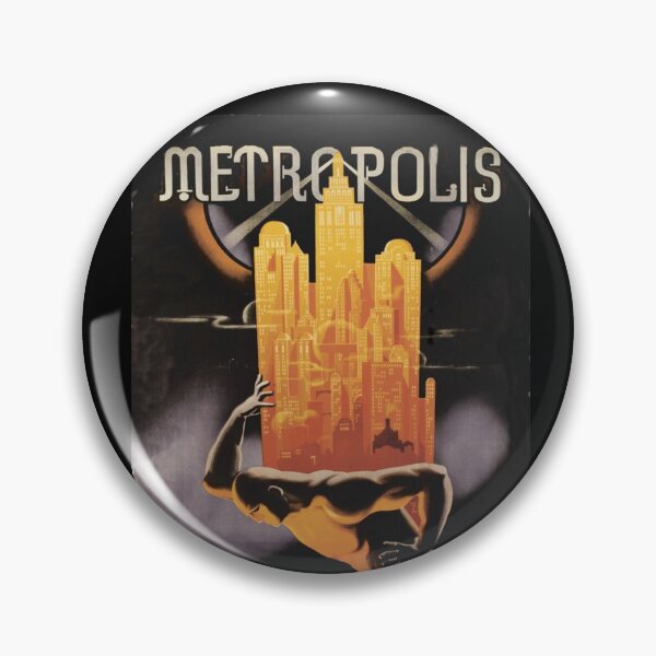 Item preview, Vintage poster for the silent film Metropolis designed and sold by stevepaint.