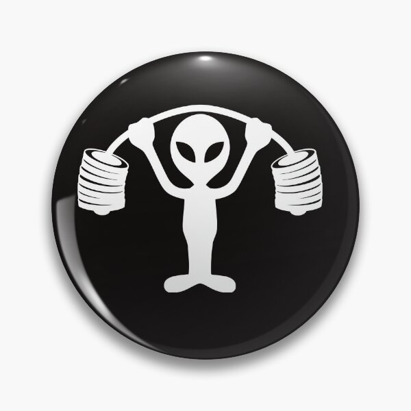 Item preview, weightlifting Alien designed and sold by Area52FL.