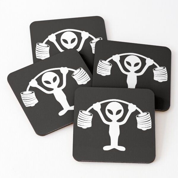 Item preview, weightlifting Alien designed and sold by Area52FL.