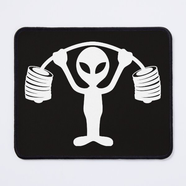 Item preview, weightlifting Alien designed and sold by Area52FL.