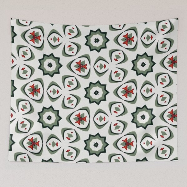 Item preview, Retro Balloon Party Pattern designed and sold by Shy Fractal Designs.