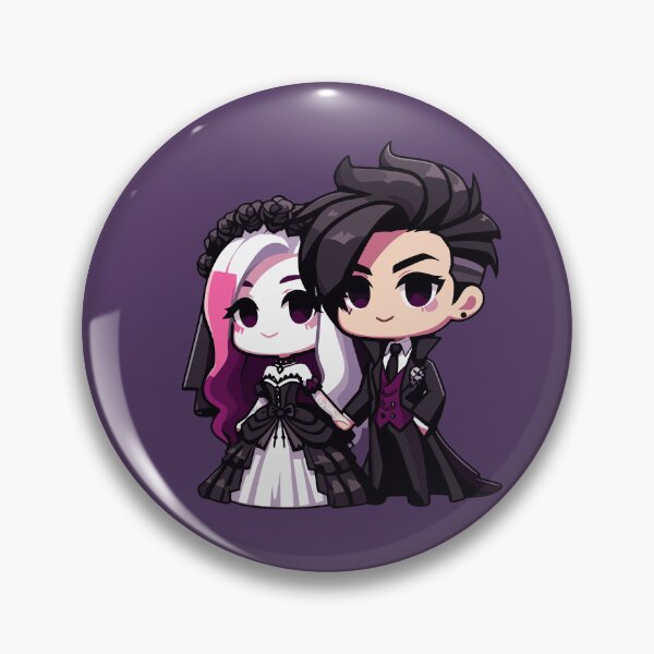 Item preview, Goth Bride and Groom designed and sold by Monkey-Bar.