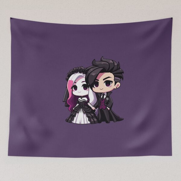 Item preview, Goth Bride and Groom designed and sold by Monkey-Bar.