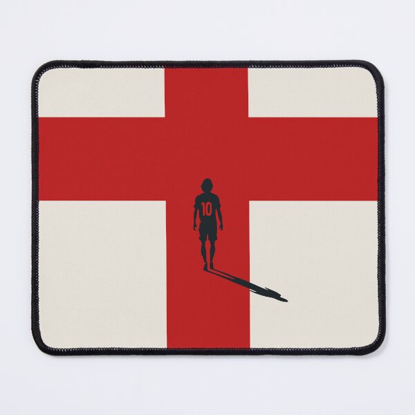 Item preview, The Pride of England Minimalist Football Poster | England Soccer Art | Number 10 Sports Print | Modern Decor designed and sold by Studio pod Burom.