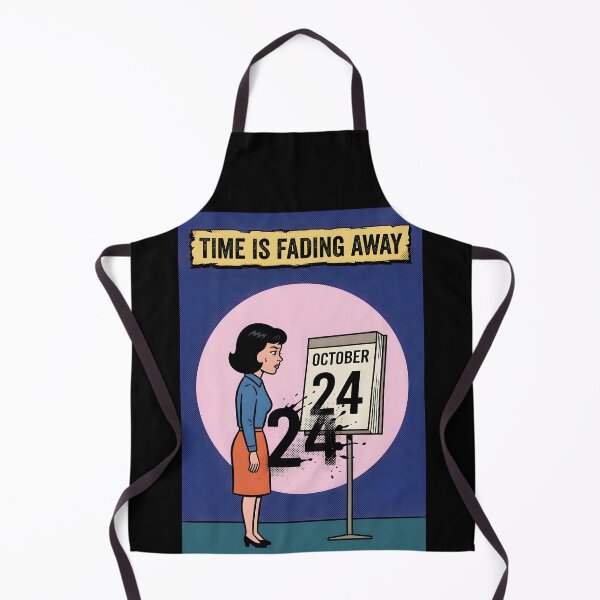 Item preview, Time is Fading Away Minimalist Comic Poster designed and sold by DuckOddity.