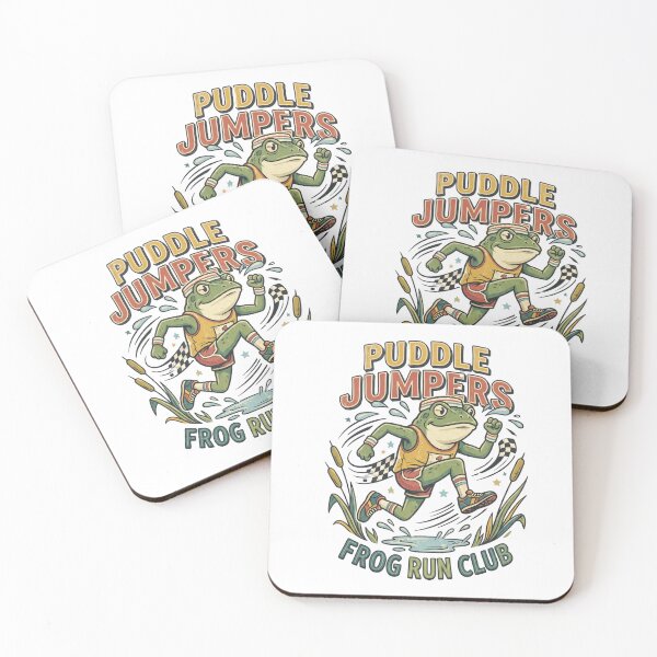 Item preview, Puddle Jumpers Frog Run Club designed and sold by Roy & Tiffany.