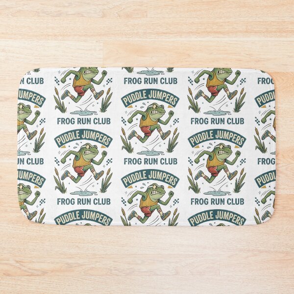 Item preview, Puddle Jumpers Frog Night Run designed and sold by Tiffany Roy.