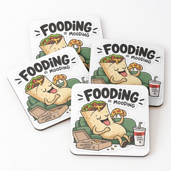 Item preview, Funny Fooding Sticker designed and sold by Natascha-Prints.