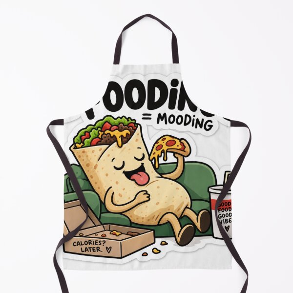 Item preview, Funny Fooding Sticker designed and sold by Natascha-Prints.