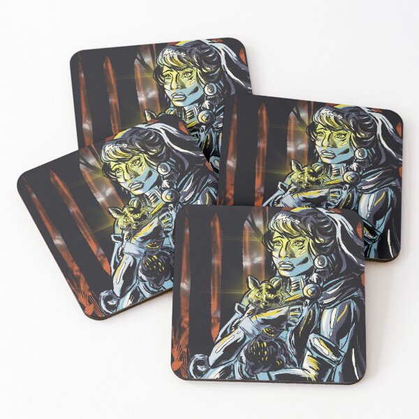 Item preview, Witch and Her Black Cat designed and sold by Matthew Dennison Illustration & Design .
