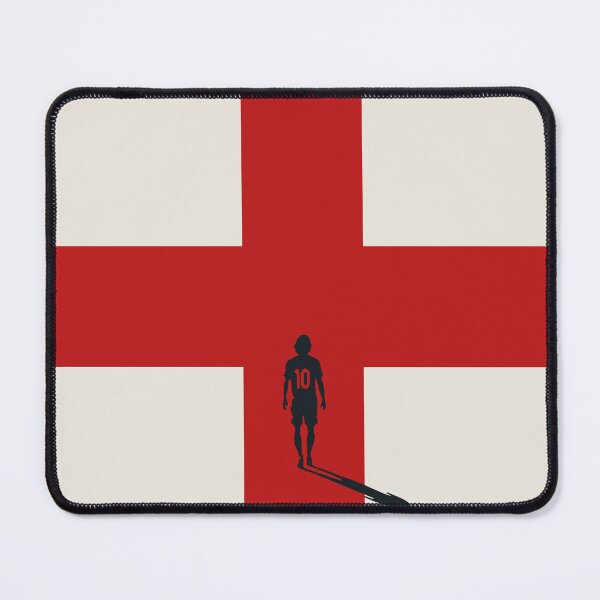 Item preview, The Pride of England Minimalist Football Poster | England Soccer Art | Number 10 Sports Print | Modern Wall Decor designed and sold by Studio pod Burom.