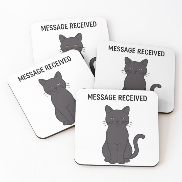 Item preview, Message Received designed and sold by Northbound Press.