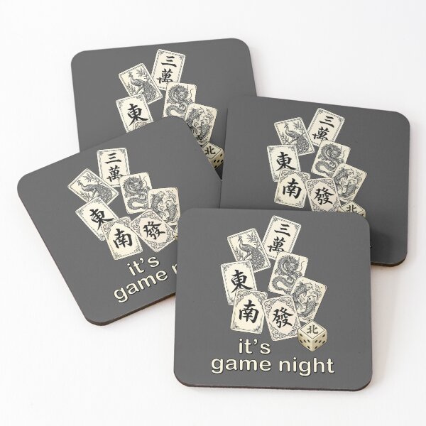 Item preview, MAHJONG TILES, WIND DICE, GAME NIGHT STRATEGY, I LOVE MAHJONG designed and sold by classic car craze.