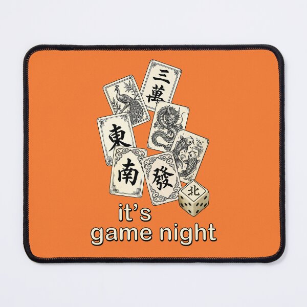 Item preview, MAHJONG TILES, WIND DICE, GAME NIGHT STRATEGY, I LOVE MAHJONG designed and sold by classic car craze.