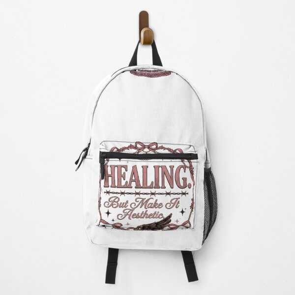 Item preview, Healing But Make It Aesthetic Coquette Sad Girl Design designed and sold by InkroarCo.