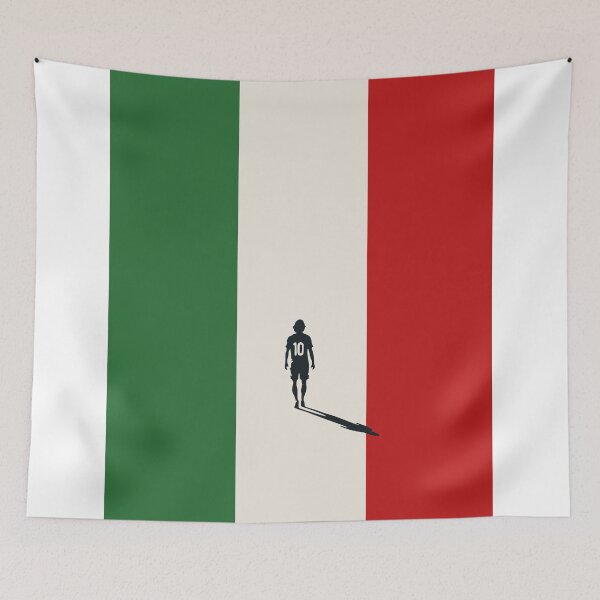 Item preview, Il Dieci dell'Italia Minimalist Poster | Italy Number 10 Football Art | Italian Soccer Print | Modern Sports  Art designed and sold by Studio pod Burom.