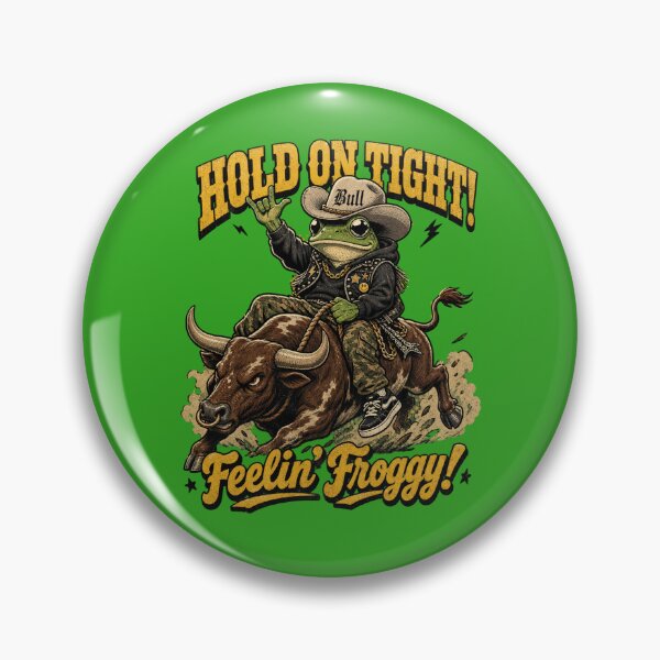 Item preview, Hold on Tight Feelin' Froggy designed and sold by ShindigiddyDog.