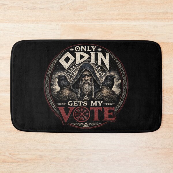 Item preview, Only Odin Gets My Vote | Funny Viking Norse Mythology Design designed and sold by Mythborn Saga.