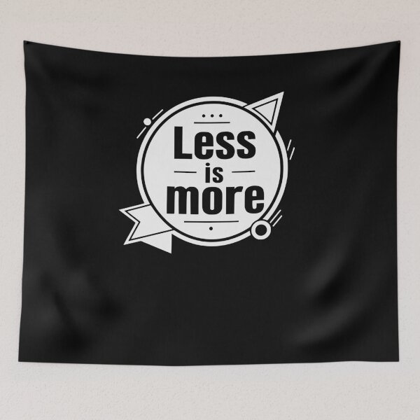 Item preview, Less is more designed and sold by FreshPixelArt.