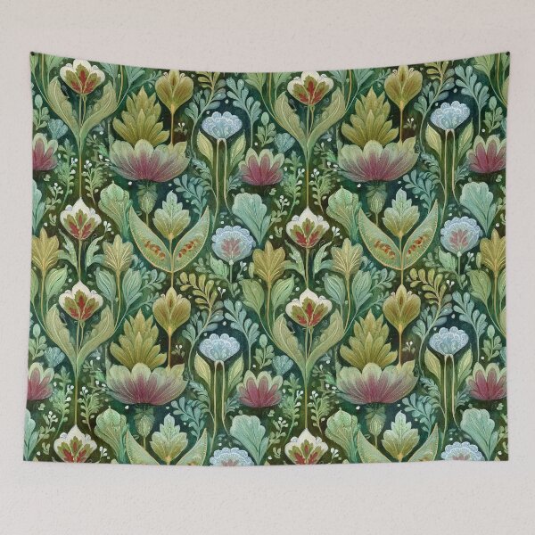 Item preview, Patrón floral designed and sold by Blue-Fall.