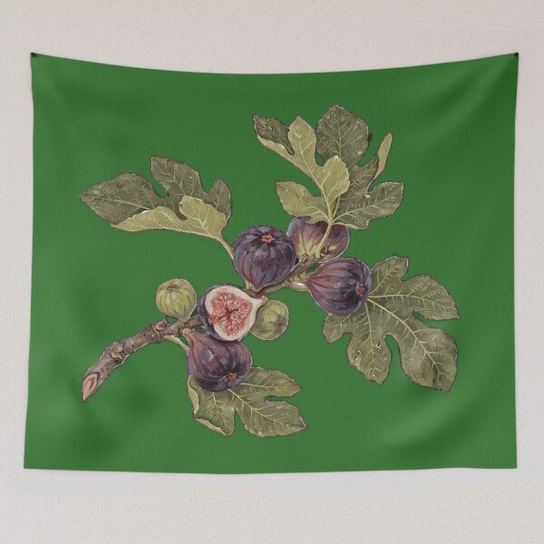 Item preview, A branch of ripe figs. designed and sold by elegantpaterns.