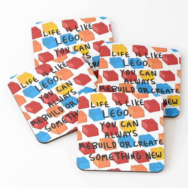 Item preview, LEGO Inspirational Quote and Pattern designed and sold by threeseedscreate.