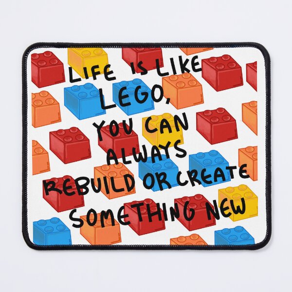 Item preview, LEGO Inspirational Quote and Pattern designed and sold by threeseedscreate.