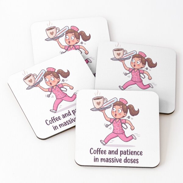 Item preview, Nurse Life, Powered by coffee & safety protocols designed and sold by amazouz1.