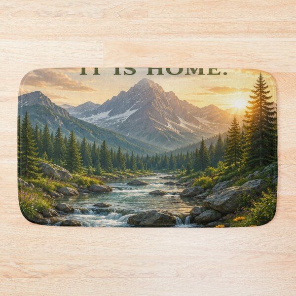 Item preview, Nature is home designed and sold by urbanshop7.