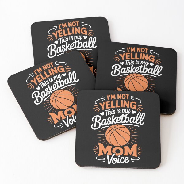 Item preview, I’M NOT YELLING — This is my Basketball MOM Voice designed and sold by jkrphoto.