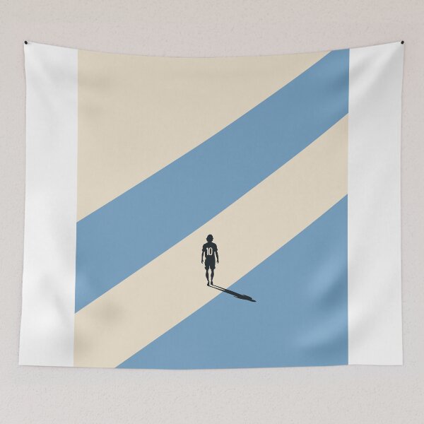 Item preview, El Diez de Argentina Minimalist Print | Legendary Number 10 Football Art | Argentina Soccer Print | Modern Sports Art designed and sold by Studio pod Burom.
