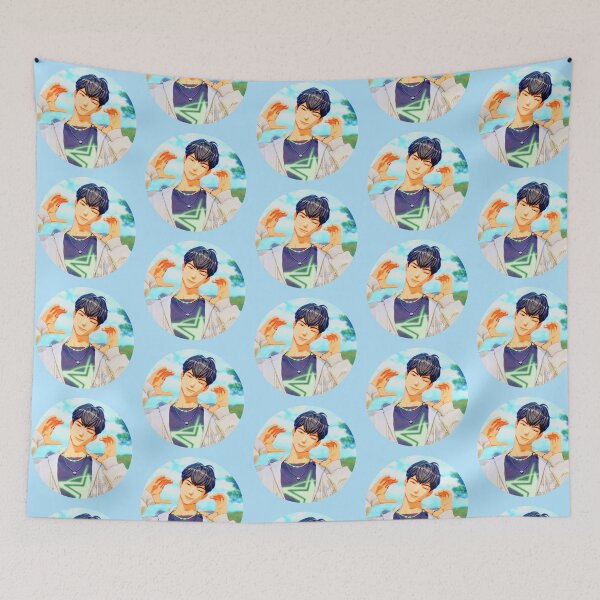 Item preview, HAMIN Color burst - Big icon Bright blue designed and sold by Enhyconss.