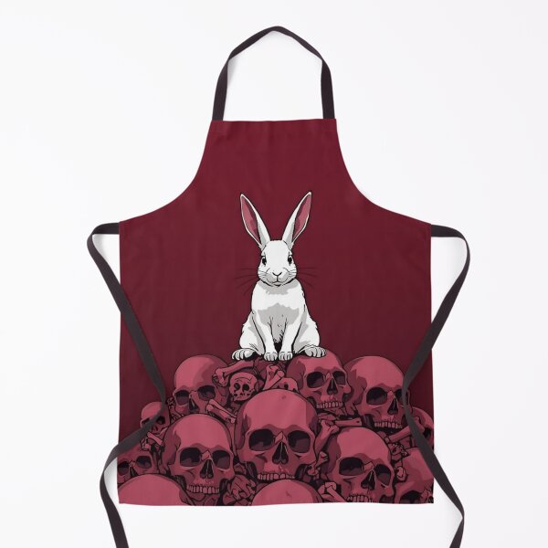 Item preview, Bunny on skulls designed and sold by CrazyEchos.