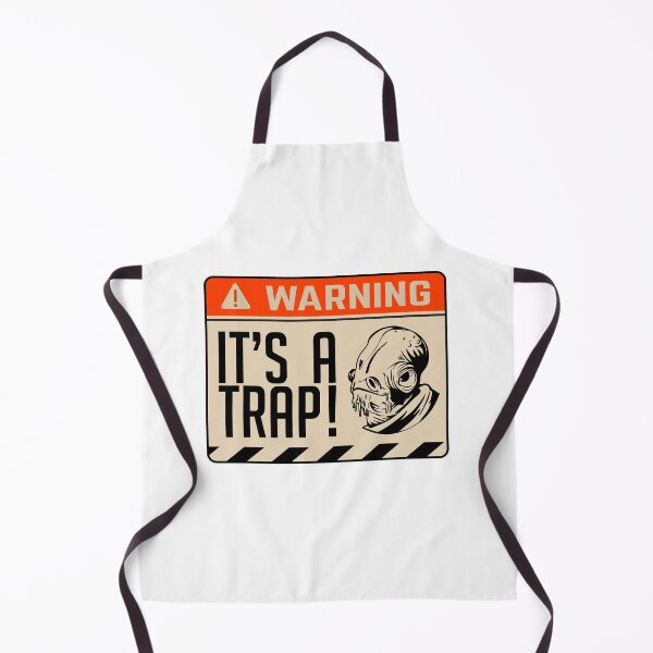 Item preview, It's a Trap #itsatrap Admiral Ackbar iconic phrase designed and sold by Rogue507.