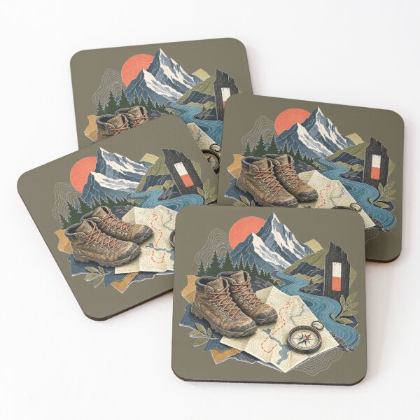 Item preview, Vintage Mountain Hiking Adventure designed and sold by webdev27.