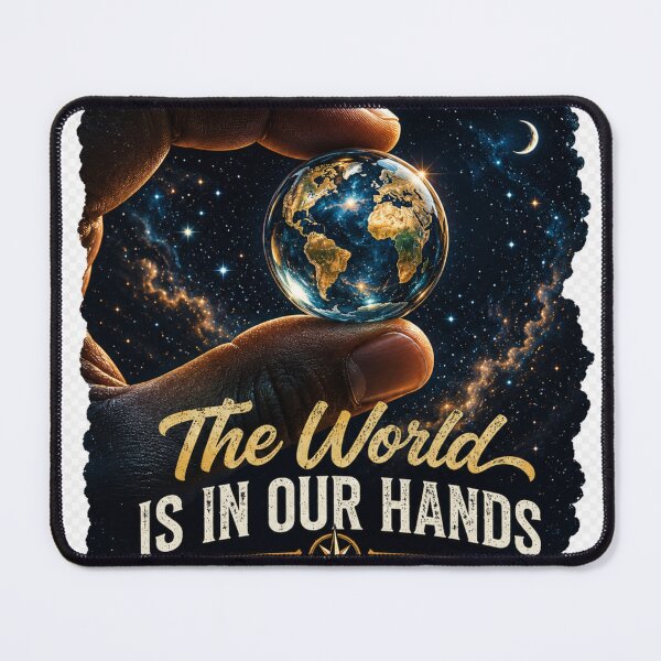 Item preview, The world is in our hand designed and sold by urbanshop7.