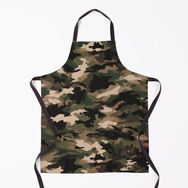 Item preview, Classic Woodland Camo Pattern - Bold Green Brown & Black Camouflage designed and sold by Nine Lives Studio.