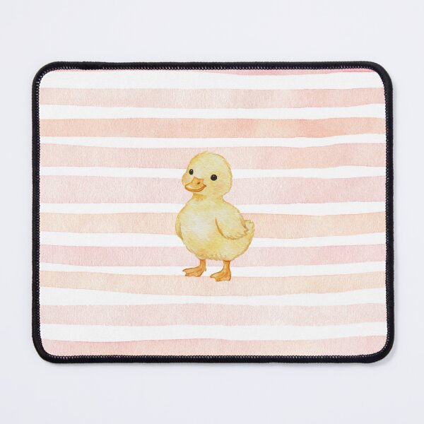 Item preview, Cute Duck Watercolor | Minimal Duckling Stripes Design designed and sold by NOUURRRR.