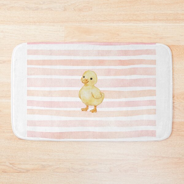 Item preview, Cute Duck Watercolor | Minimal Duckling Stripes Design designed and sold by NOUURRRR.