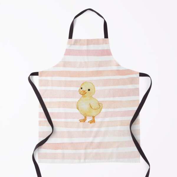 Item preview, Cute Duck Watercolor | Minimal Duckling Stripes Design designed and sold by NOUURRRR.