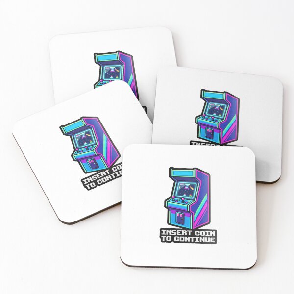 Item preview, Insert Coin To Continue Retro Pixel Arcade Gaming T-Shirt designed and sold by fowzi shokri.