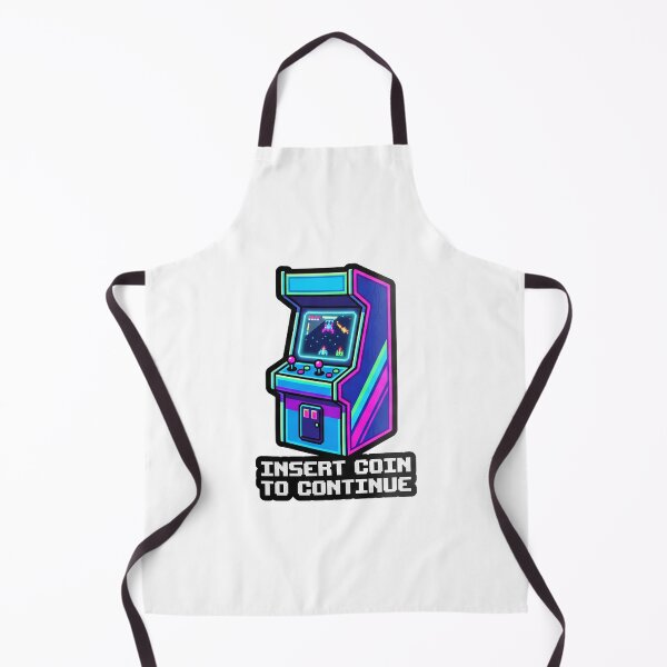 Item preview, Insert Coin To Continue Retro Pixel Arcade Gaming T-Shirt designed and sold by fowzi shokri.
