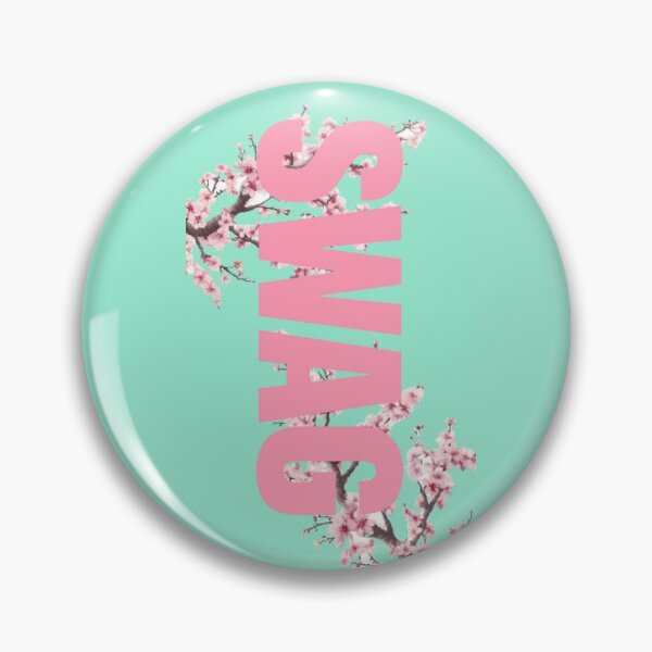 Item preview, Pink Blossom SWAG Typography Art designed and sold by rainyclouddiary.