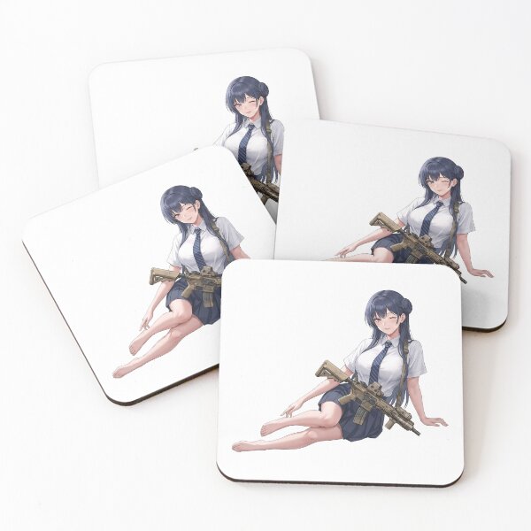 Item preview, Tactical School Girl - Anime Special Ops designed and sold by RAWLIFEGRAPHIC.