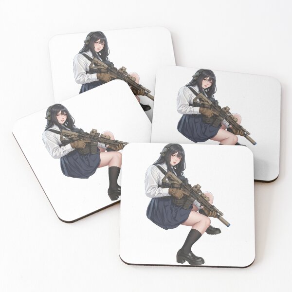 Item preview, Tactical School Girl - Anime Special Ops designed and sold by RAWLIFEGRAPHIC.