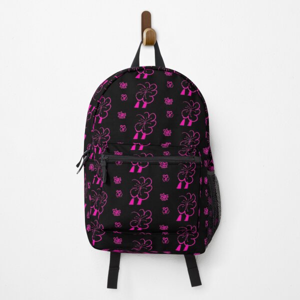 Item preview, Line Art Blossom – Hot Pink on Black Edition designed and sold by NylaInnerBloom.