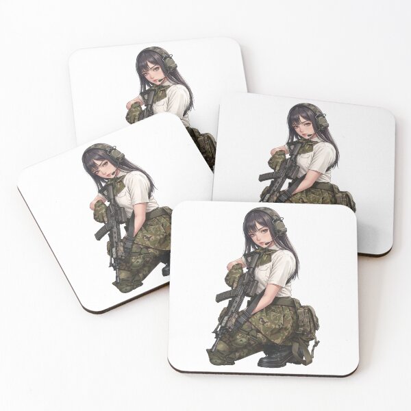 Item preview, Tactical School Girl - Anime Special Ops designed and sold by RAWLIFEGRAPHIC.